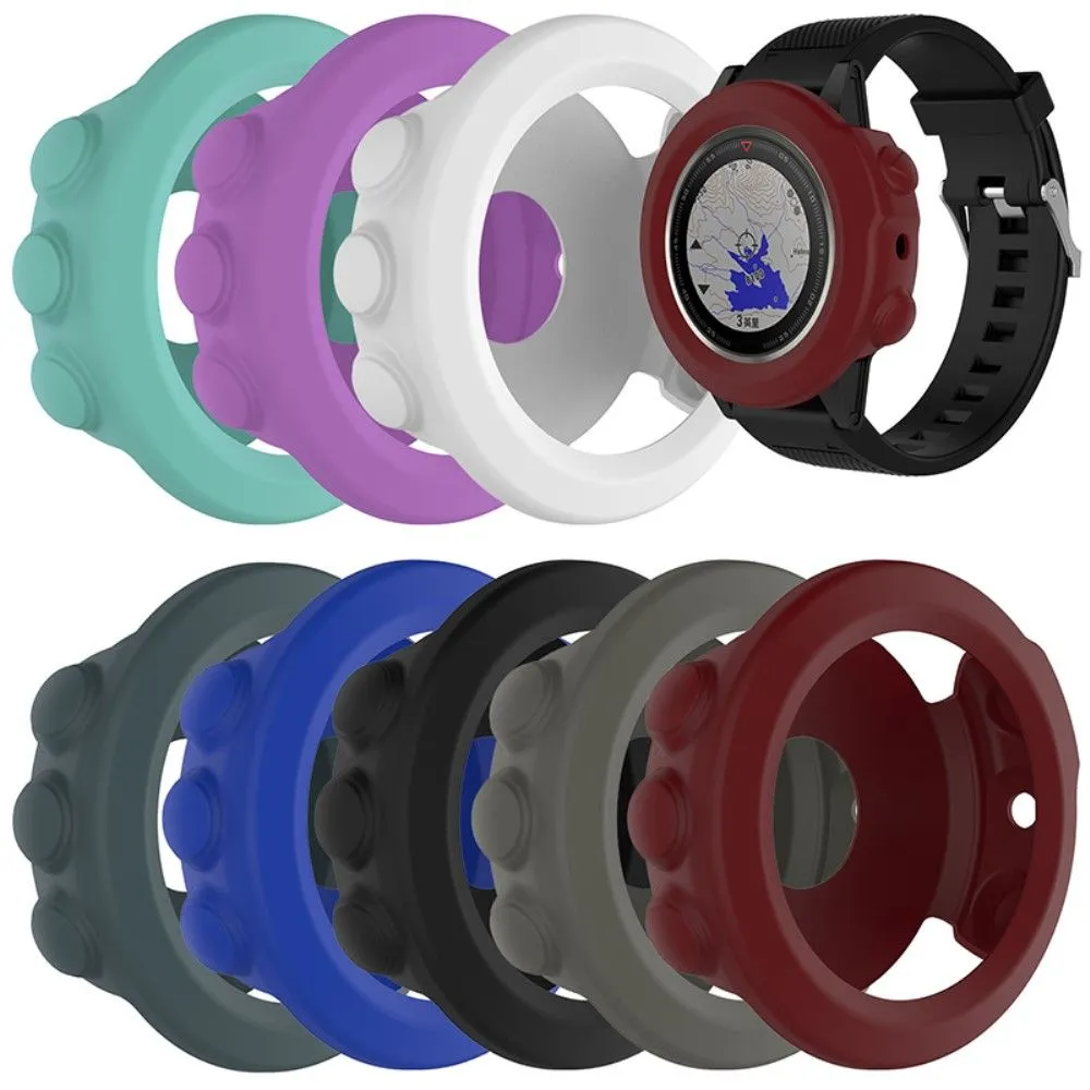 Garmin Fenix 5X / 5X Plus silicone cover - Blackish Green