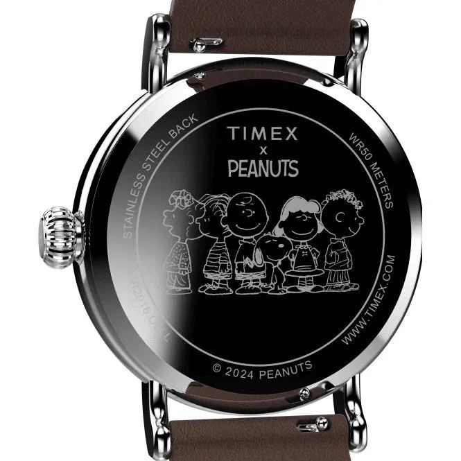 Gents Peanuts Waterbury Standard White Watch TW2W53900