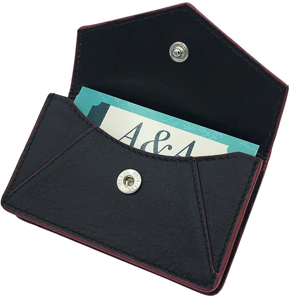 Genuine Leather Personalized RFID Card Holder