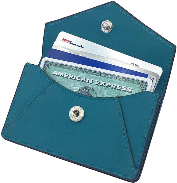 Genuine Leather Personalized RFID Card Holder