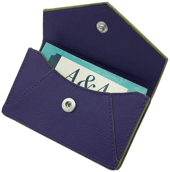 Genuine Leather Personalized RFID Card Holder