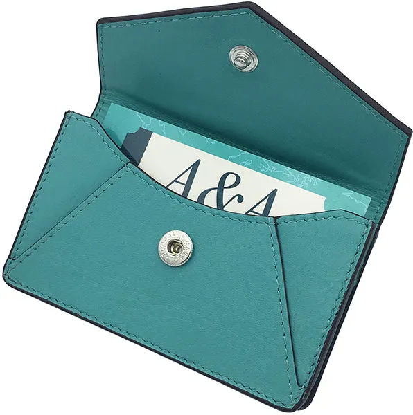 Genuine Leather Personalized RFID Card Holder