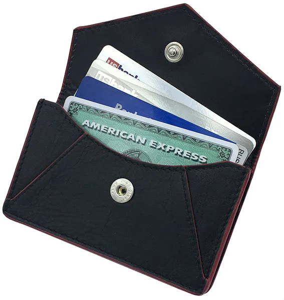 Genuine Leather Personalized RFID Card Holder