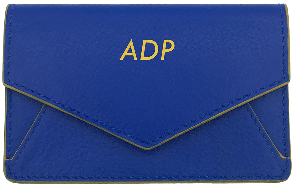 Genuine Leather Personalized RFID Card Holder