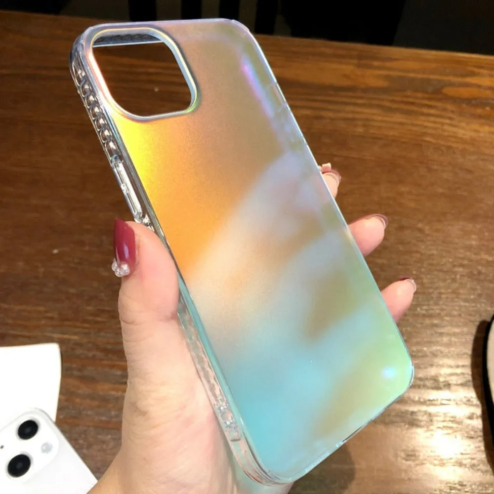 Gradient Transparent Case for iPhone