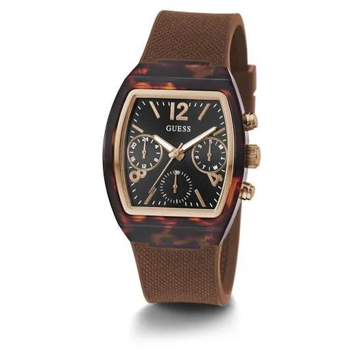 Guess Raven Tortoise Look Multi-Function Ladies Watch GW0306L3