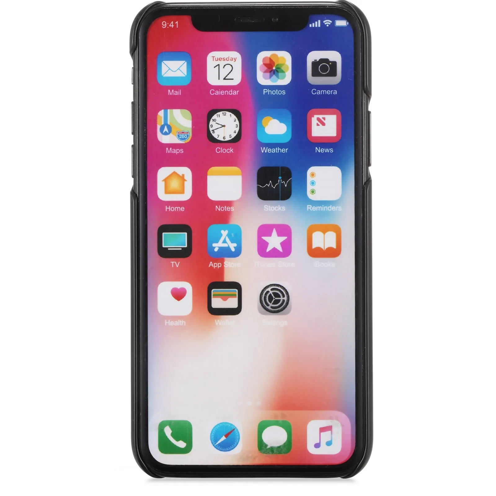 Holdit Style Phone Case for iPhone Xs / X  Tokyo Series - Lush Black