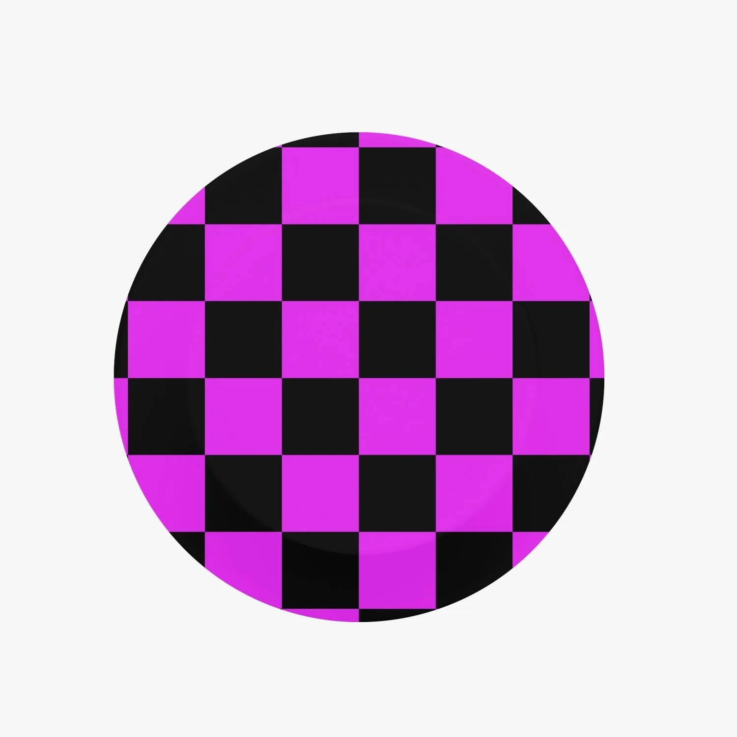 Hot Pink & Black checkered | .Magnetic Collapsible Grip And Stand