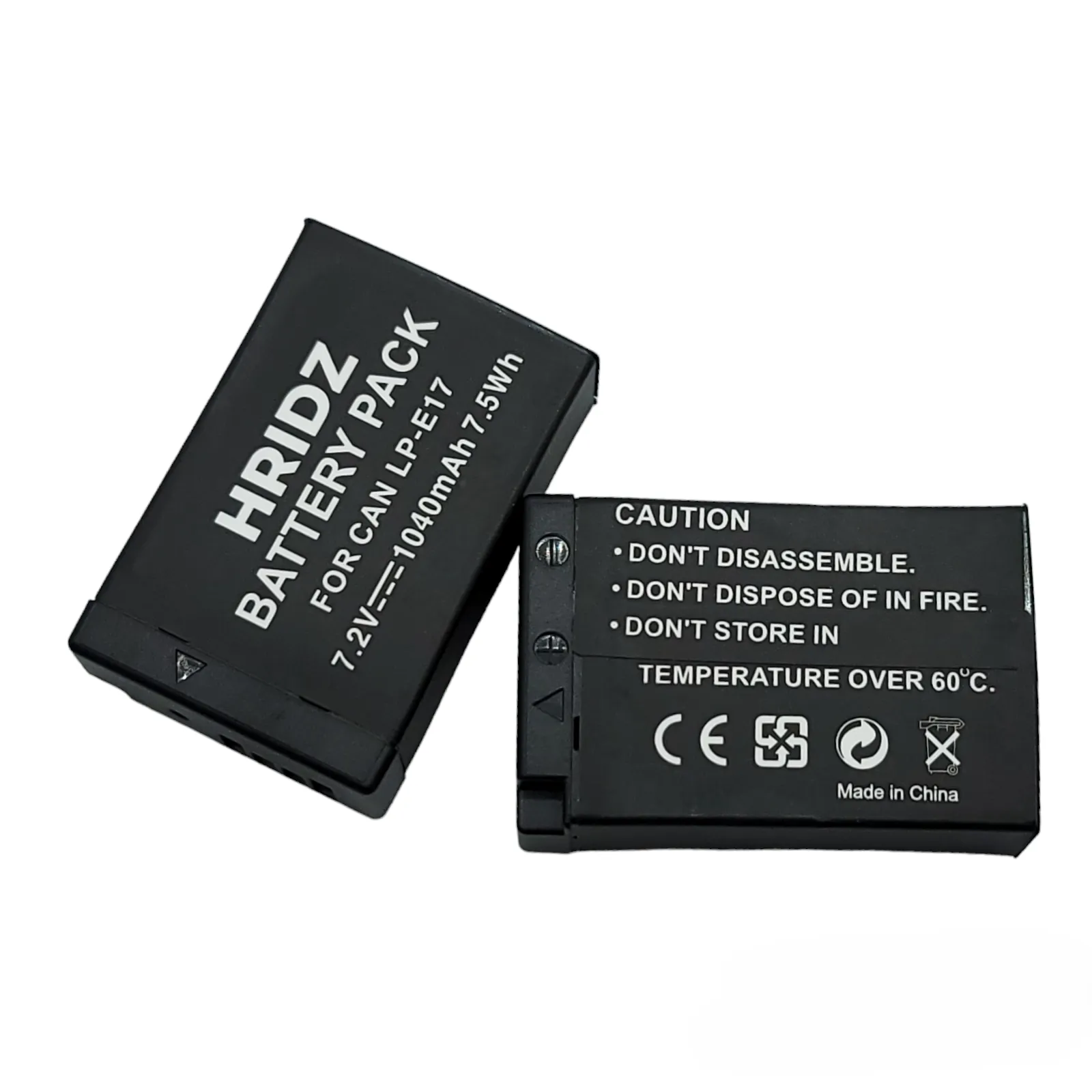 Hridz LP-E17 Battery For Canon EOS M6 200D 200D 77D 750D 760D 8000D