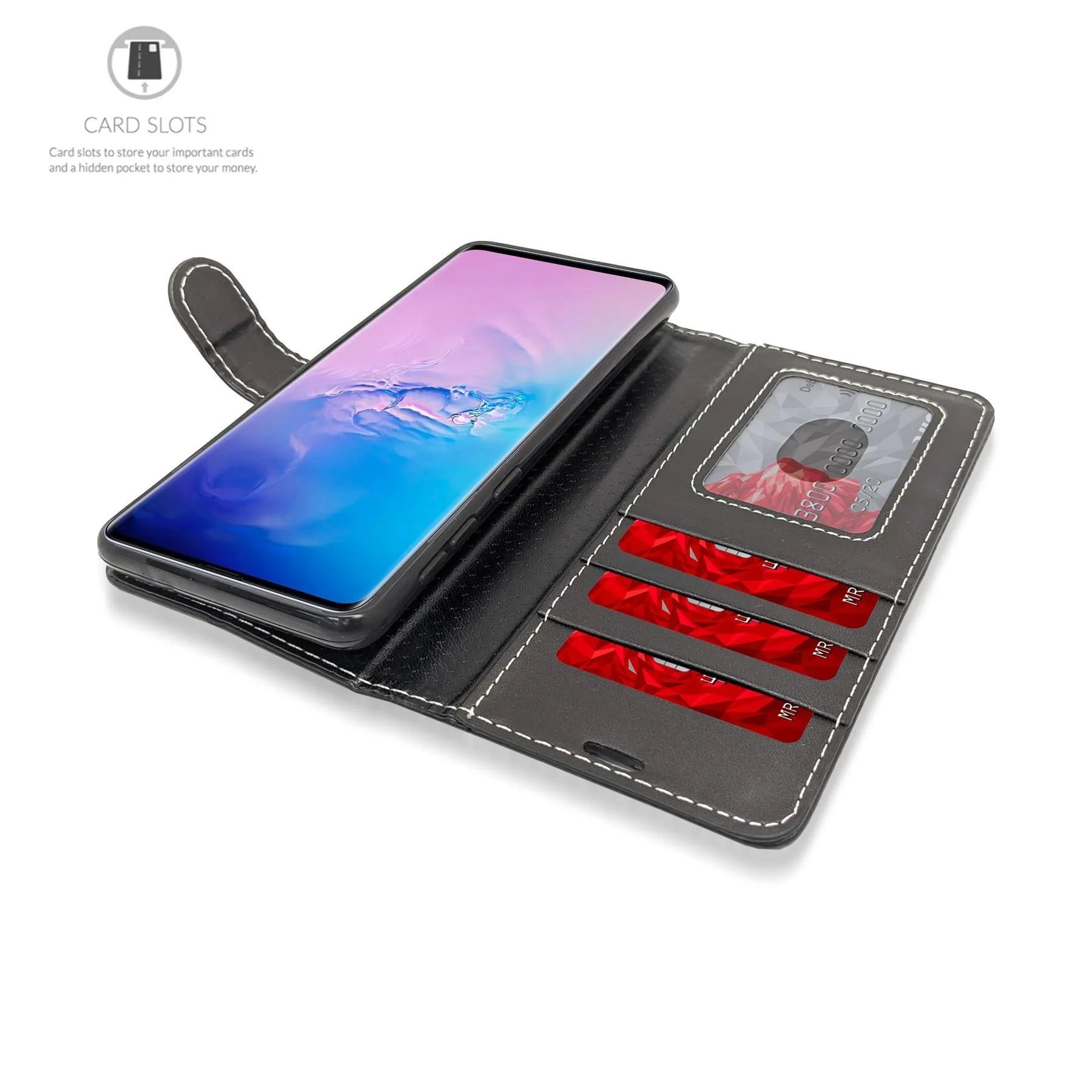 Huawei P Smart 2019 / Honor 10 lite Flip Folio Book Wallet Case