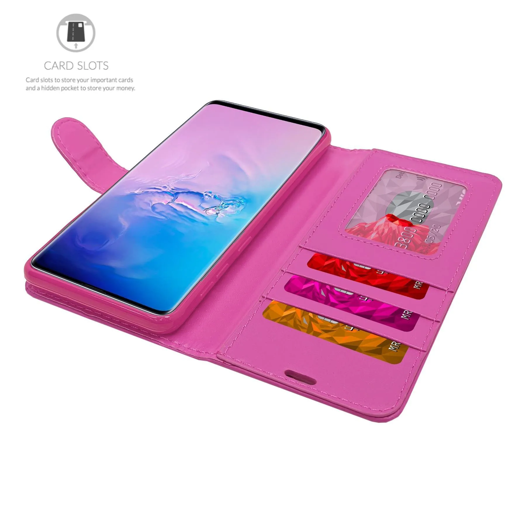 Huawei P Smart 2019 / Honor 10 lite Flip Folio Book Wallet Case