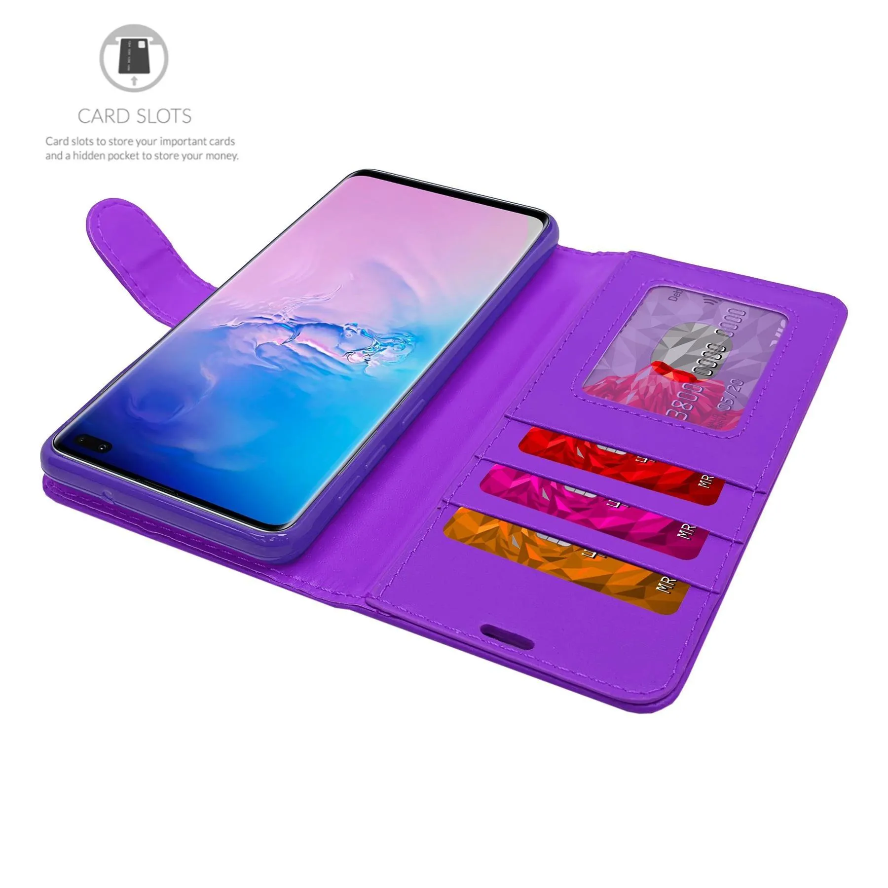 Huawei P Smart 2019 / Honor 10 lite Flip Folio Book Wallet Case