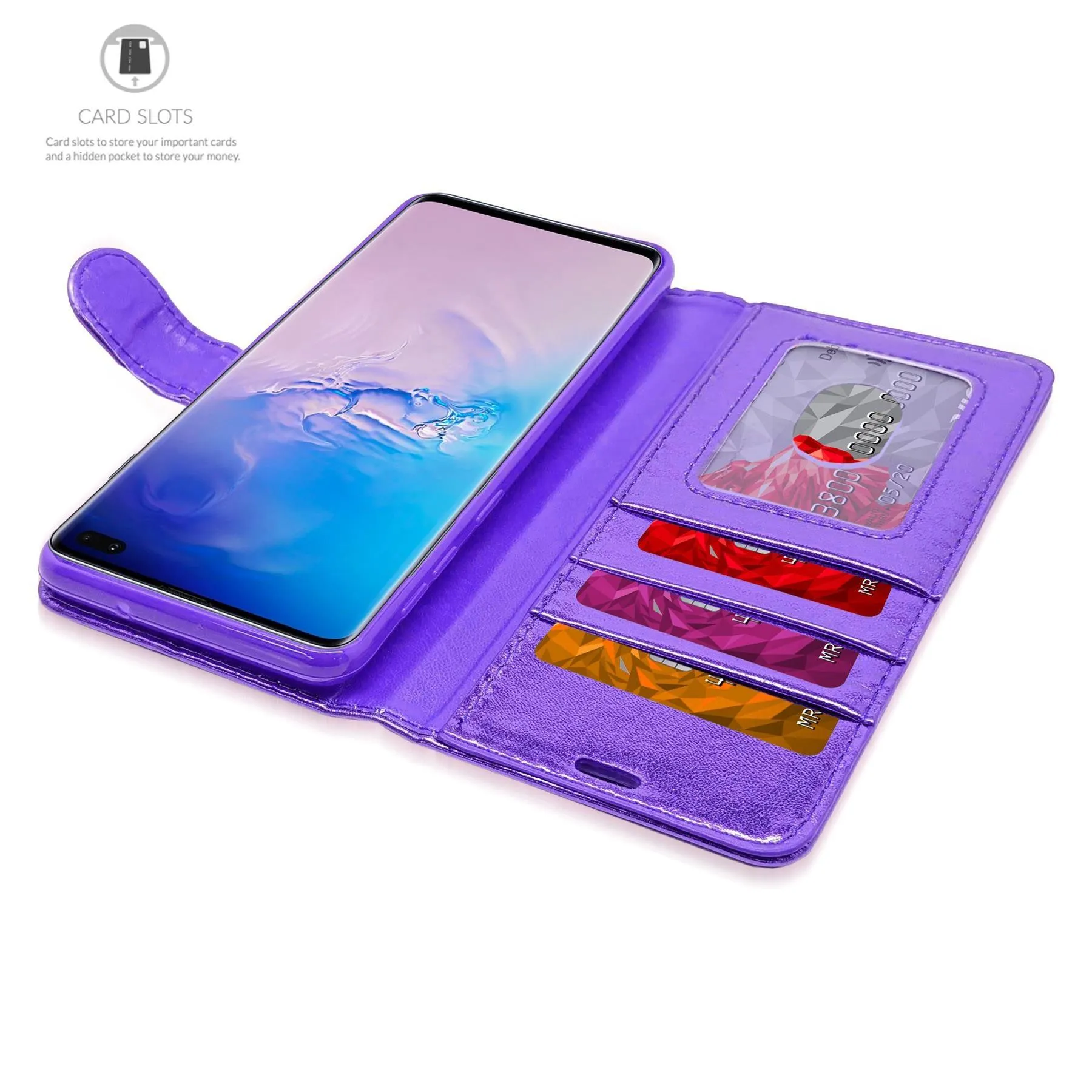 Huawei P Smart 2019 / Honor 10 lite Flip Folio Book Wallet Case