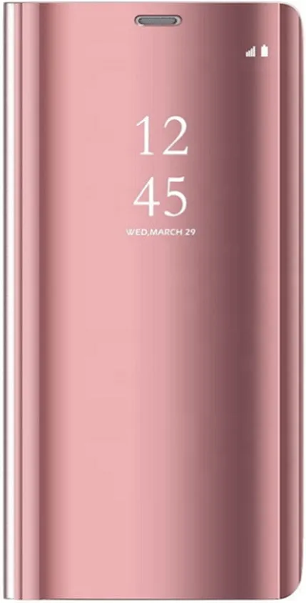 Huawei P30 Lite S-View Case - Rose Gold Pink