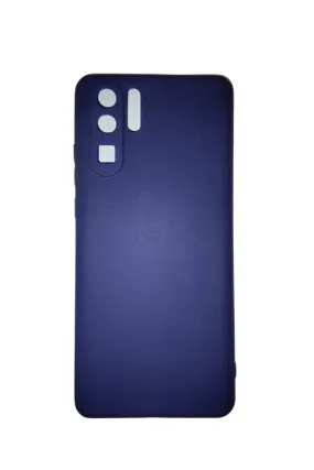 Huawei P30 Pro Super-Slim, Scratch-Resistant Silicon Case Cover, Blue