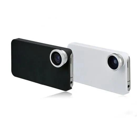 Hypop Universal Smartphone Attachable Camera Lens Mount Set (Fish Eye,Wide Angle & Macro Included)