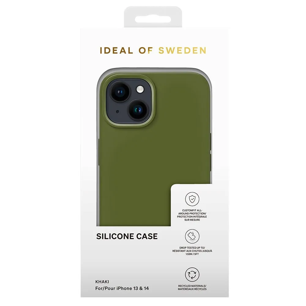 iDeal Of Sweden iPhone 14 / 13 Silicone Case - Khaki