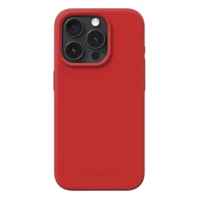 iDeal Of Sweden iPhone 15 Pro Silicone Case - Red