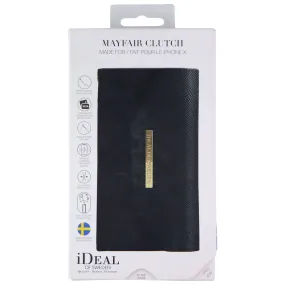 iDeal of Sweden Mayfair Clutch Wallet Case for Apple iPhone Xs/X - Black