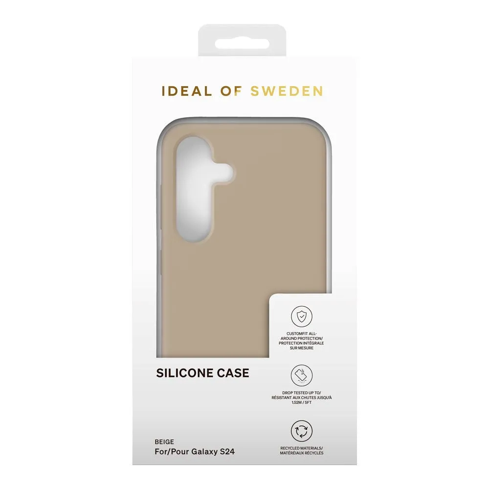 iDeal Of Sweden Samsung Galaxy S24 Silicone Case - Beige