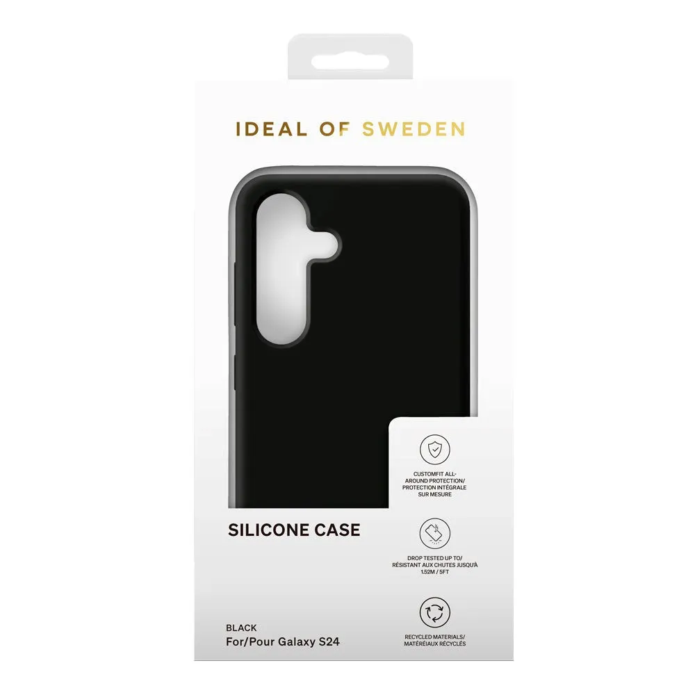 iDeal Of Sweden Samsung Galaxy S24 Silicone Case - Black