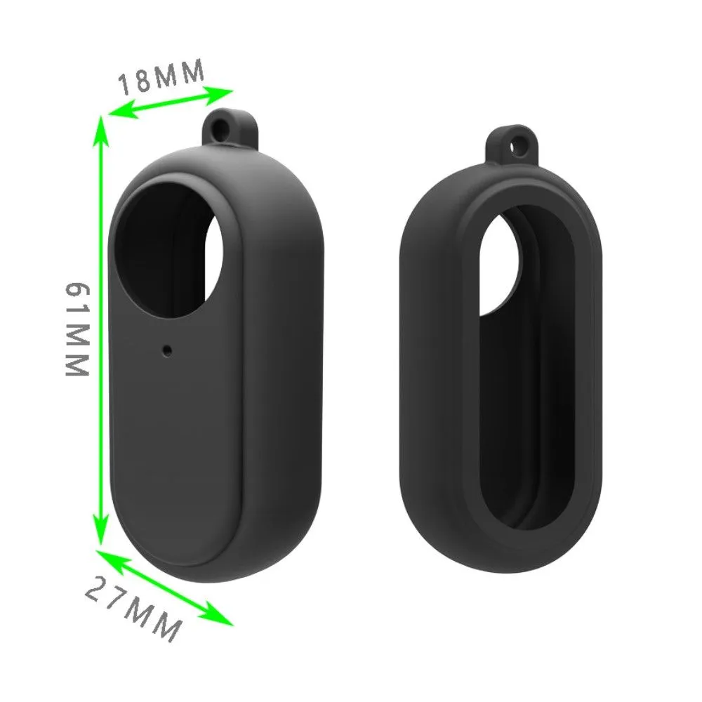 Insta360 Go2 silicone cover   lens cover - Black