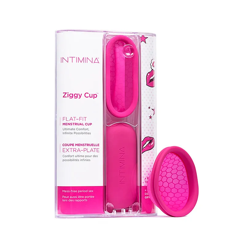 INTIMINA Ziggy Cup Flat-Fit Menstrual Cup