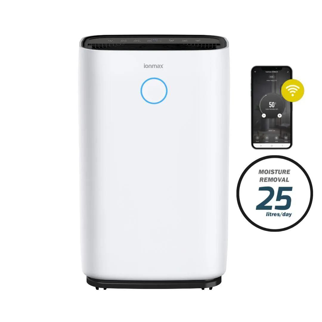 Ionmax Leone 25L/day Compressor Dehumidifier I Mobile App