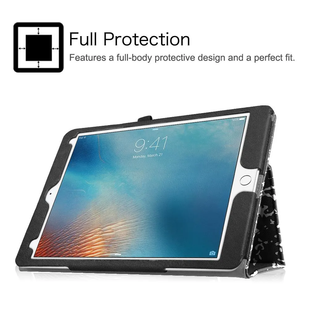 iPad Pro 9.7" 2016 Leather Folio [Slim Fit] Smart Case | Fintie