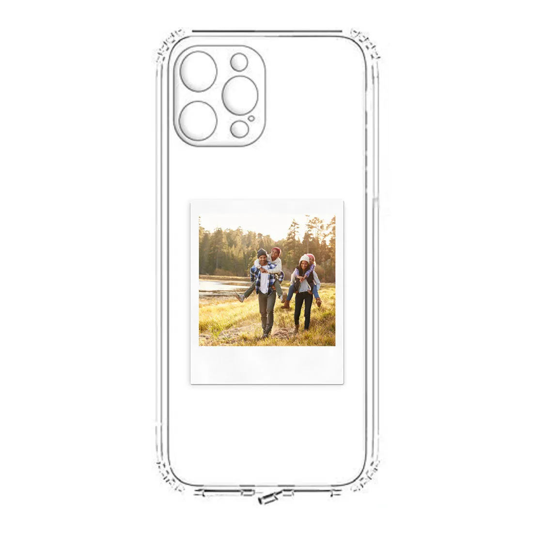 IPhone 11 Transparent Case with Photo Customized Transparent Case with Camera Protection