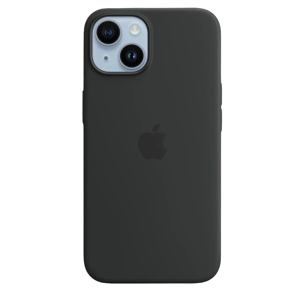 Iphone 14 Silicone Case With Magsafe, Midnight