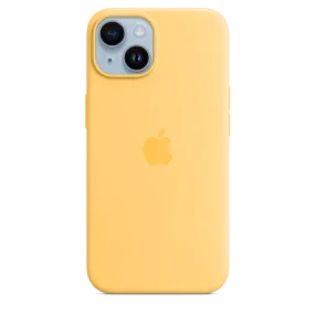 iPhone 14 Silicone Case with MagSafe - Sunglow