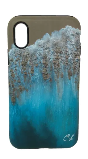 iPhone X Case: Painted Sand (Matte Finish)