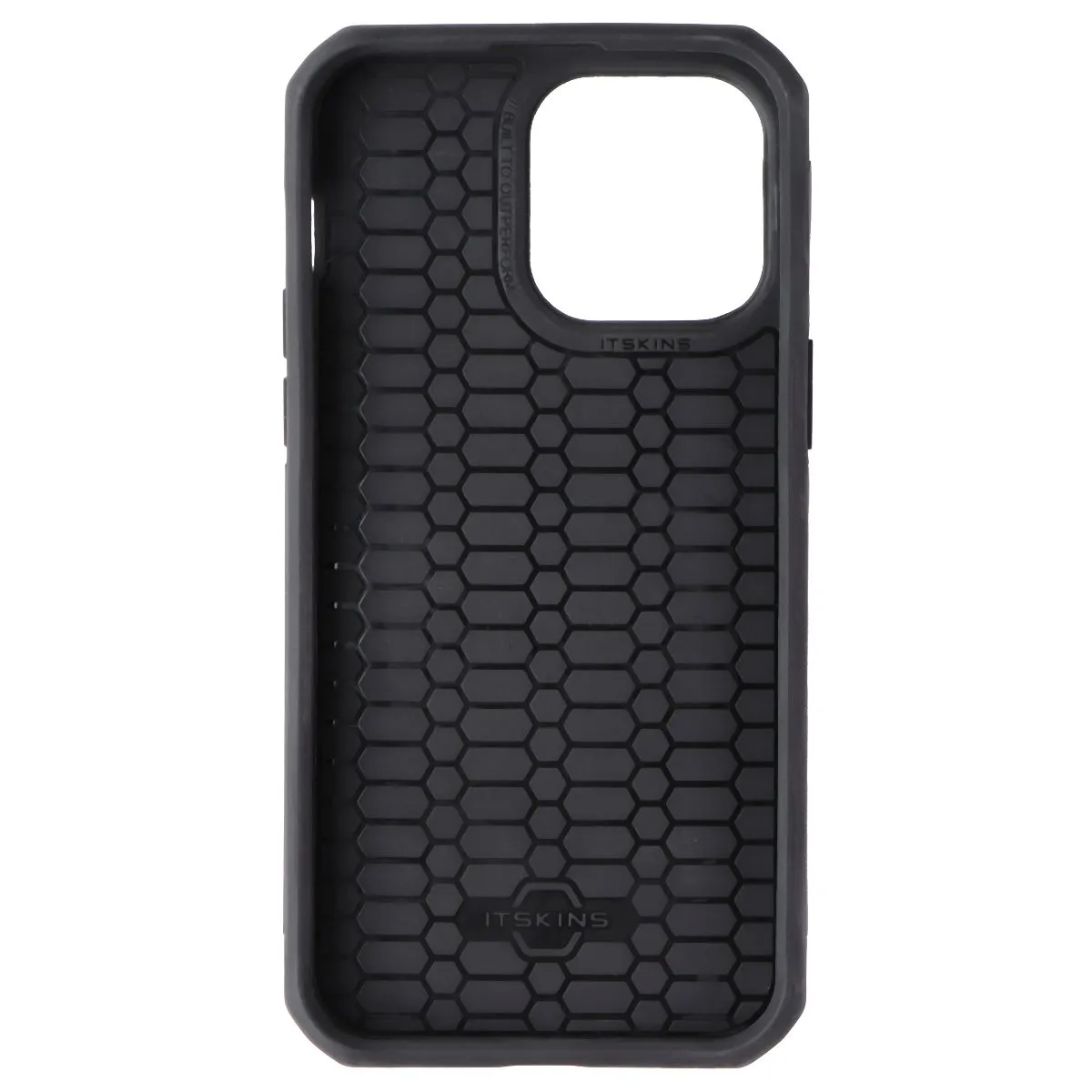 ITSKINS Hybrid_R Dual Layer Case for Apple iPhone 14 Pro Max - Black