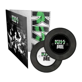 KISS Me Vinyl Coaster Set