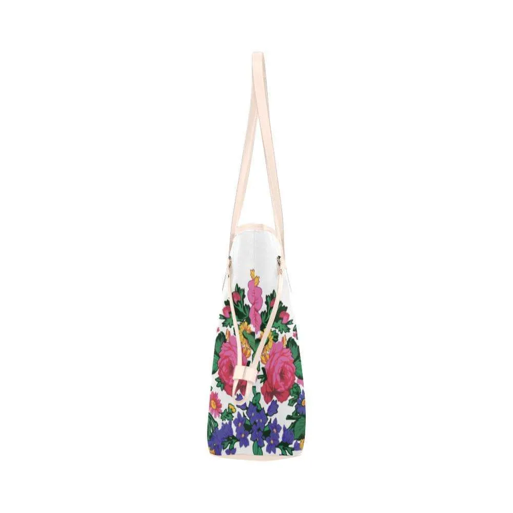 Kokum's Revenge-White Clover Canvas Tote Bag