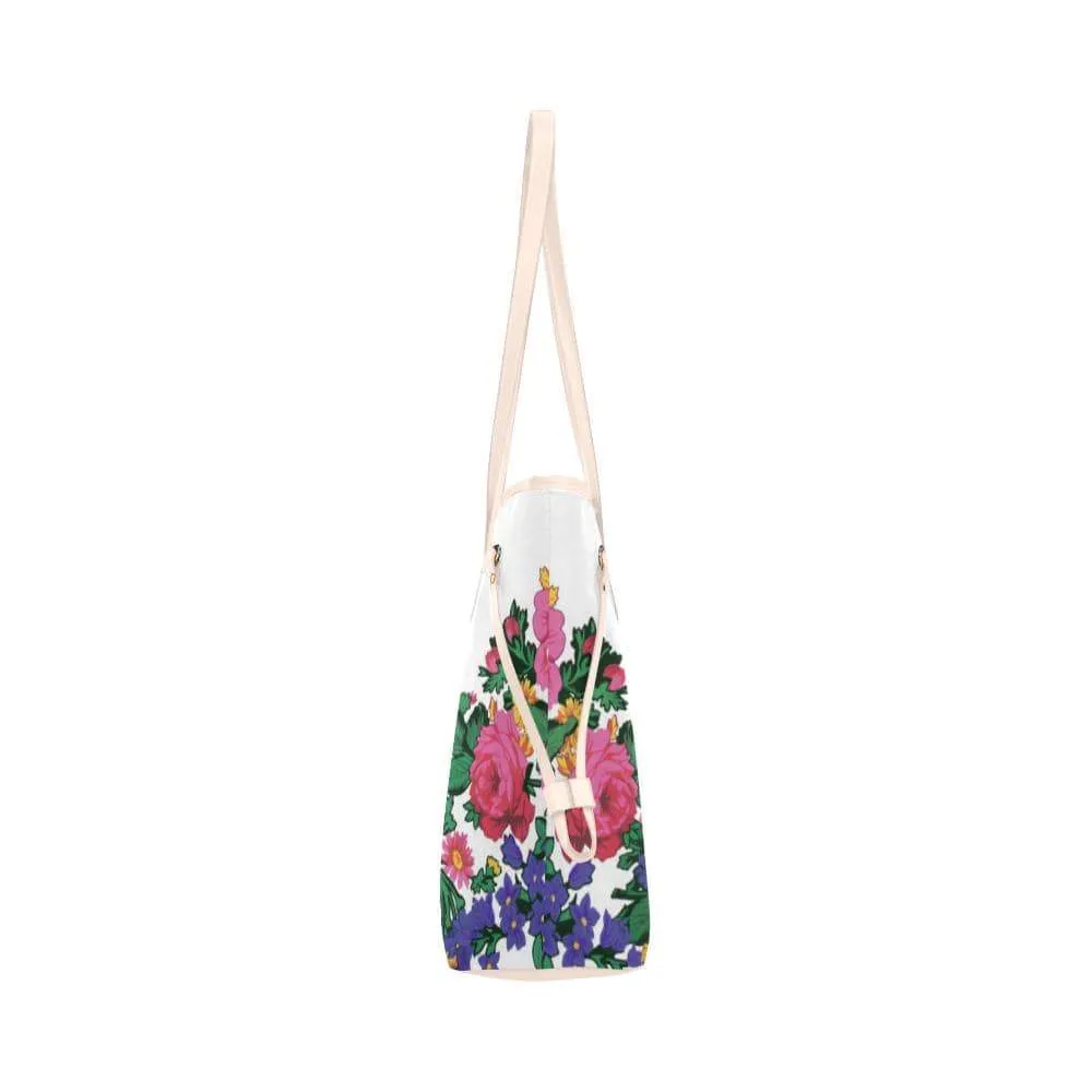 Kokum's Revenge-White Clover Canvas Tote Bag