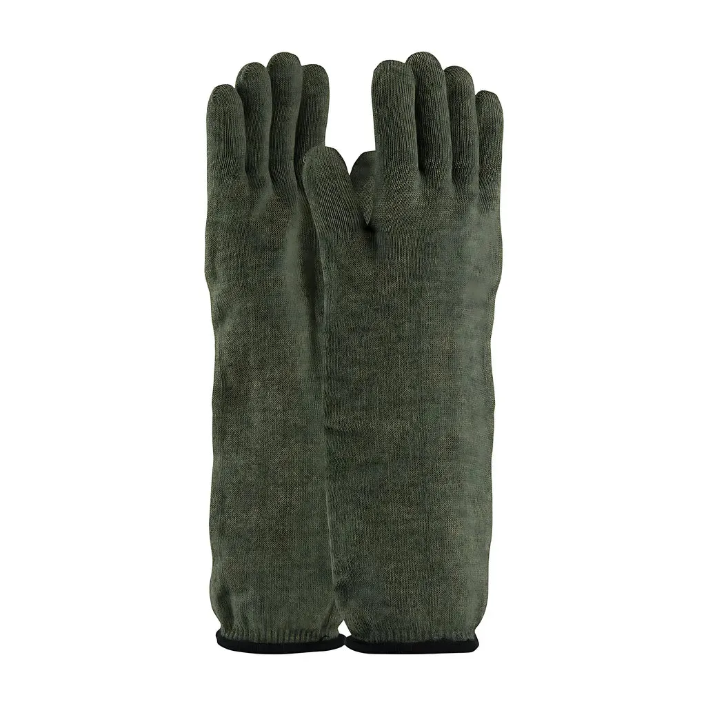 Kut Gard 43-858S DuPont Kevlar / Preox Seamless Knit Hot Mill Glove with Cotton Liner - Extended Cuff