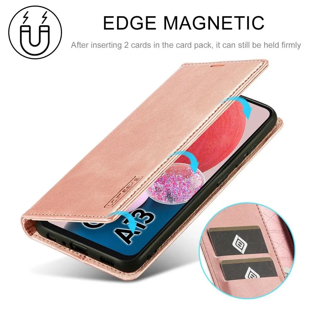 LC.IMEEKE Samsung Galaxy A73 Flip Case - Pink