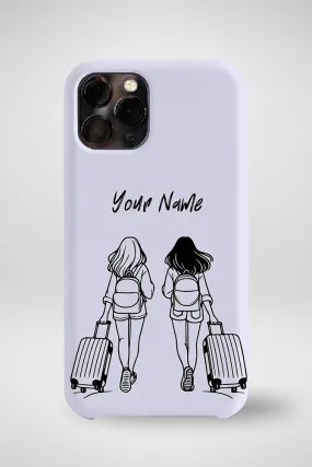 Let's Go Travel Customized Hard Mobile Case - iPhone, Samsung, OnePlus & Xiaomi