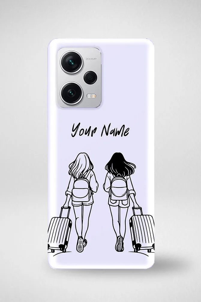 Let's Go Travel Customized Hard Mobile Case - iPhone, Samsung, OnePlus & Xiaomi