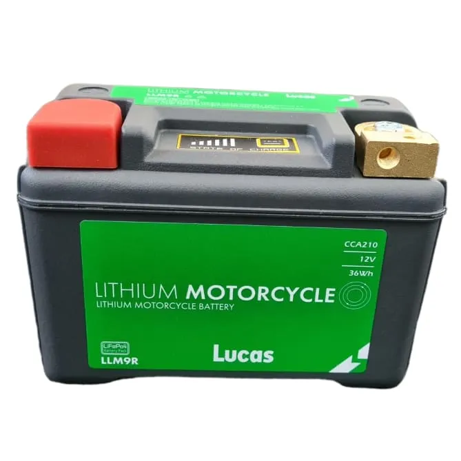 LLM9R Lithium Motorcycle Battery