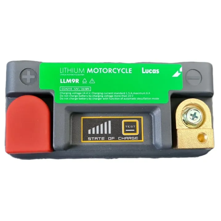 LLM9R Lithium Motorcycle Battery