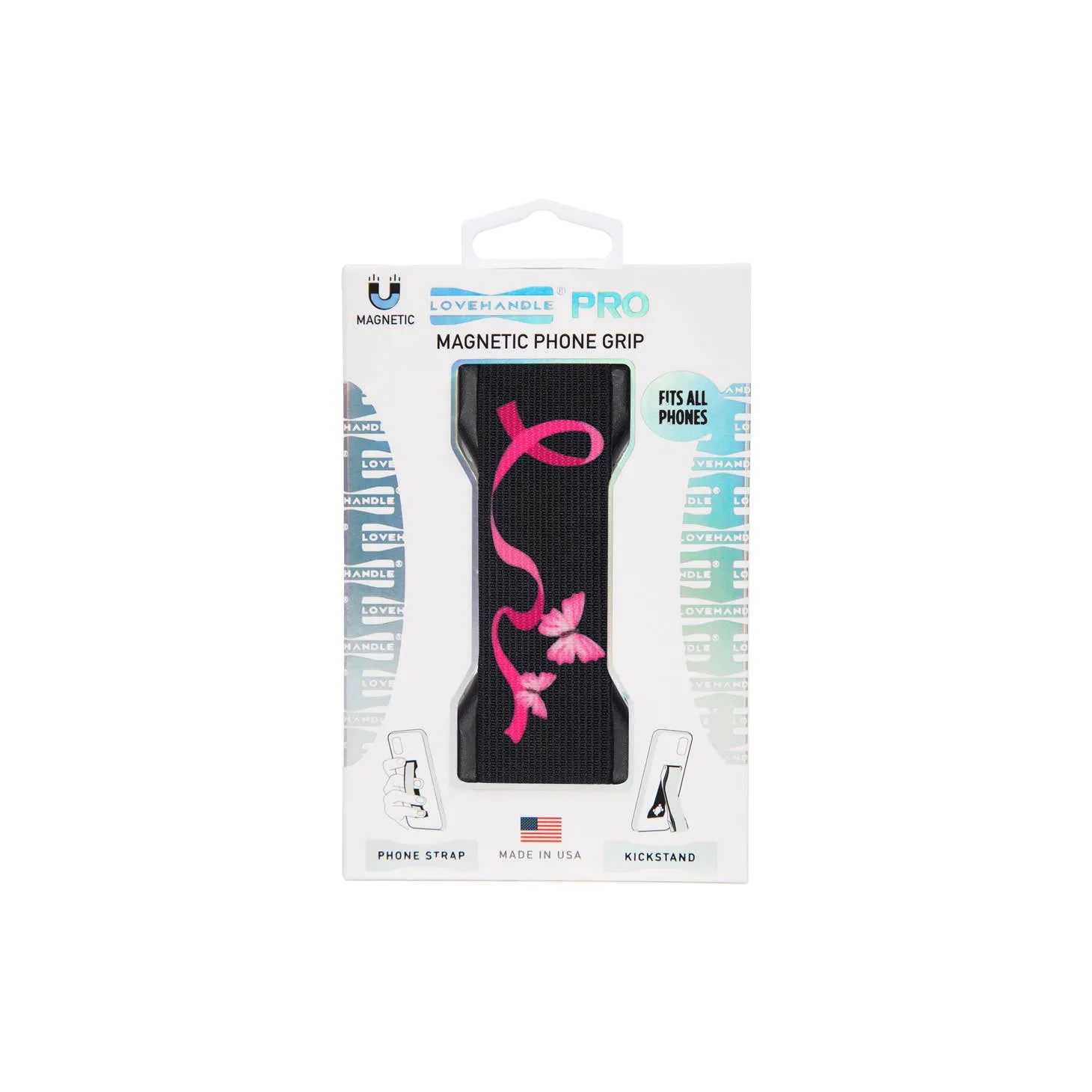 LoveHandle PRO - Breast Cancer Awareness - Ribbon/Butterfly