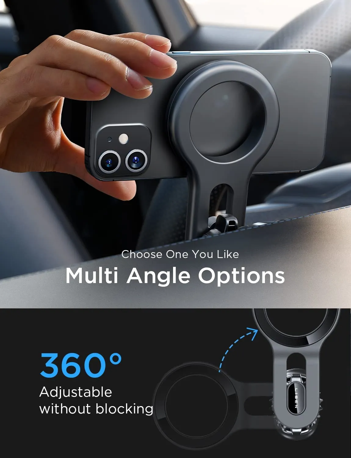 MagSafe Car Vent Mount Magnetic Phone Holder