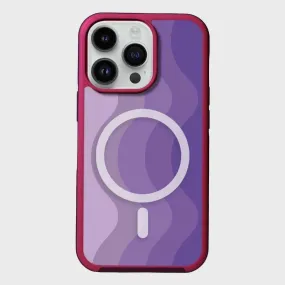 MagSafe iPhone 13 Pro Max Purple Wave Case