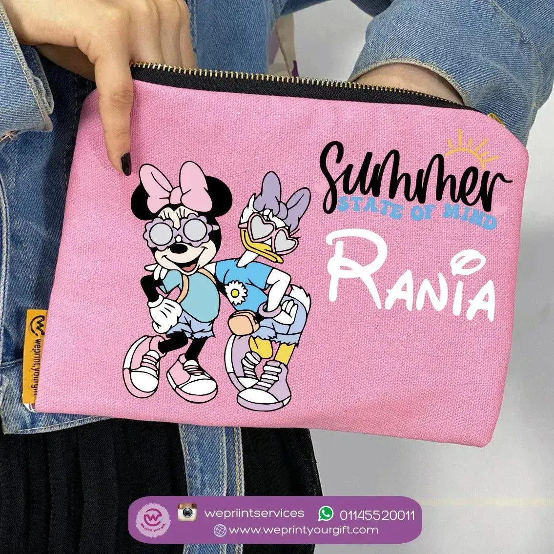 Makeup & Pencil Case-Minnie Mouse -Summer