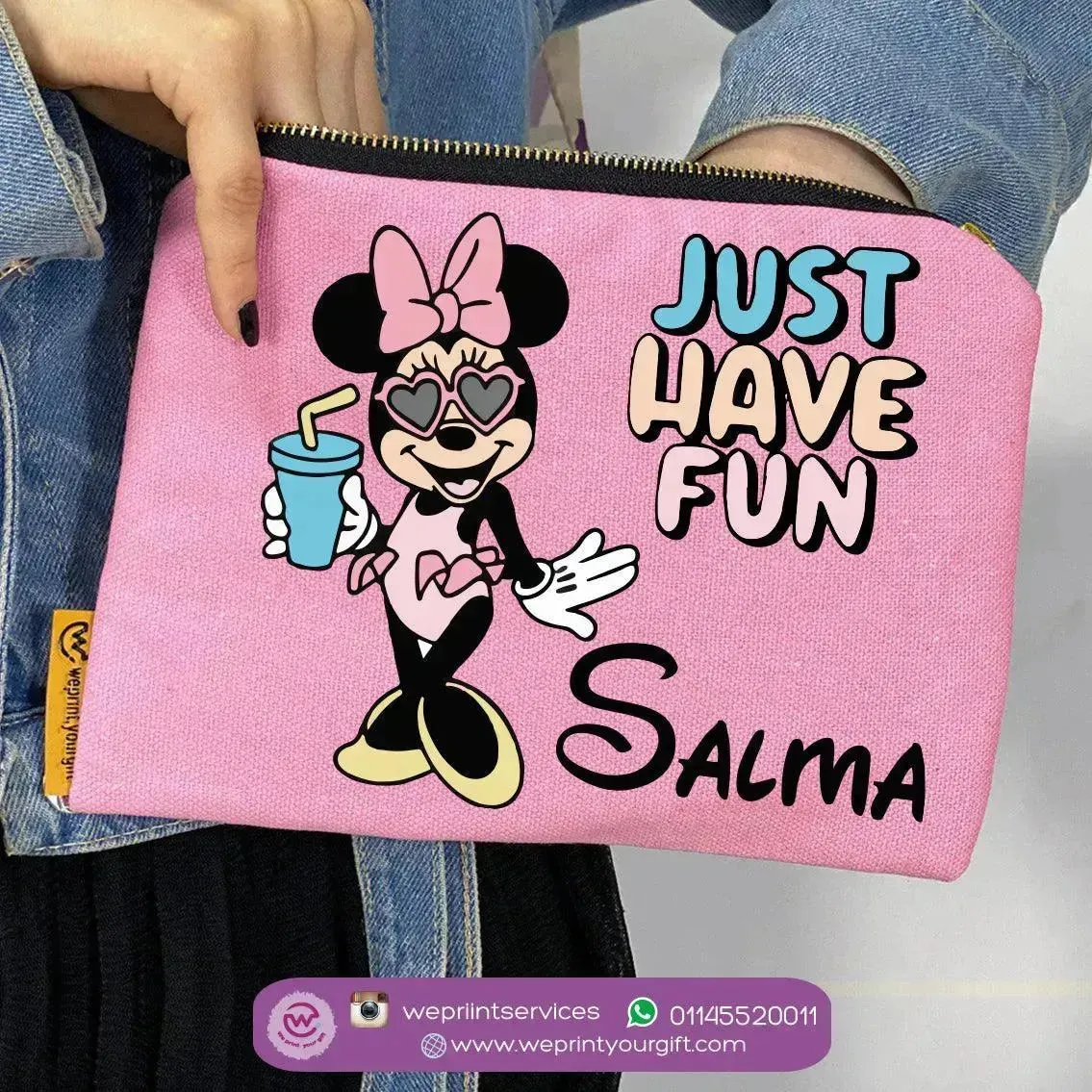 Makeup & Pencil Case-Minnie Mouse -Summer