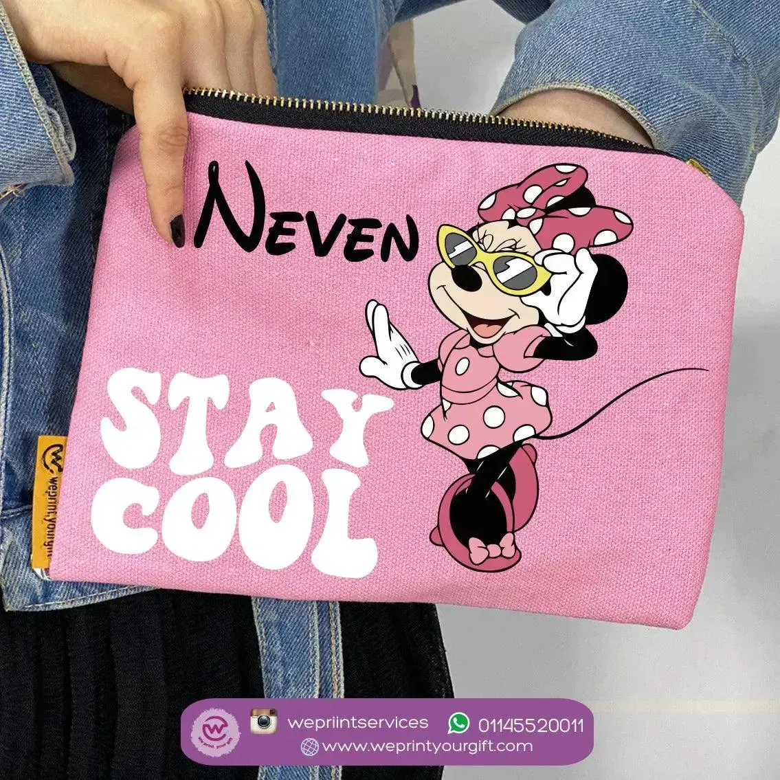 Makeup & Pencil Case-Minnie Mouse -Summer