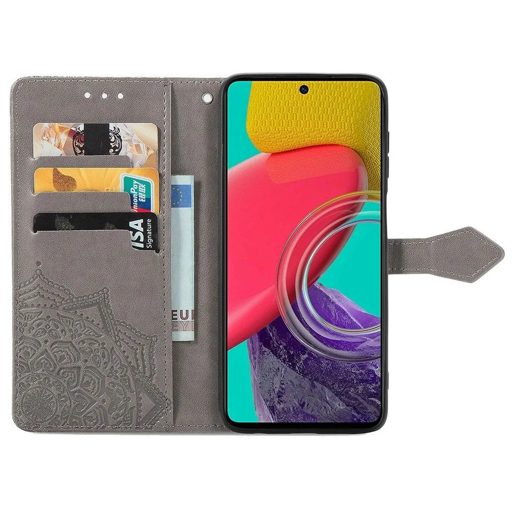 Mandala Samsung Galaxy M53 5G Flip case - Grey